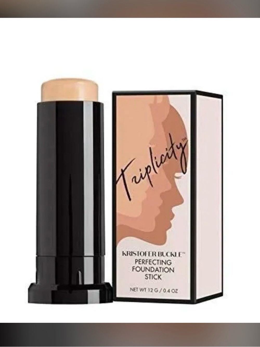Light- Kristofer Buckle Triplicity Perfecting Foundation Stick 0.4 oz NIB